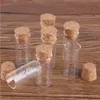 Großhandel 100 Stück 3 ml 16 * 35 mm Reagenzgläser mit Korkdeckel Glasgefäße Fläschchen Winzige Flaschen für DIY-BastelzubehörGute Menge