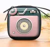 Coin Purse Small Portable Retro Tinplate Zipper Wallet Key Case Change Bags Children Camera Radio Piano Pouch Kids Christmas Gift Birthday Presents Party Favors