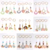 Baby Play Gym Frame Wooden Beech Activity Gym Frame Stroller Hanging Pendants Toys Teether Ring Nursing Rattle Toys Room Decor 2508 Q2