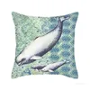 Marine Animals Octopus och Turtle Print Pillow Case Creative Sofa Cushion Cover Festival Heminredning T500538