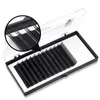 Professional Eyelash Extensions Matte Single Round Hair 12 Row 0.10 Coarse Fiber Extension Cilia For Professionals Soft Natural Handmade False Eyelashes Wholesale