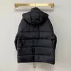 Mode Männer Winter Unten Mäntel Mantel Parkas Jacken Druck Brief Streetwear Gepolsterten Mantel