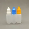 Bottiglie contagocce comprimibili in plastica vuote da 5 ml 10 ml 20 ml Bottiglia riutilizzabile per campioni di liquido per occhi