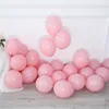 93 Pcs/lot Chrome Champagne Ballon Guirlande Arc Kit Boho Décoration De Mariage Ballons De Pêche Pour La Fête D'anniversaire Baby Shower Decor Y0929