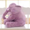 80cm Plush Elephant Toy Baby Sleeping Back Cushion Soft Stuffed Pillow Doll born Playmate Kids Birthday Gift 210728