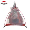 Naturehike Zelt 1 Person Camping 3 Jahreszeiten Outdoor Ultraleichte Silikonzelte Wasserdicht 3000+ 1,15 kg und Unterstände