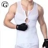 Bidden Vest Afslanken Gynaecomastie Mannen Mesh Body Shapers Borst Binder Bodysuits Mannen Tops Mouwloze Taille Trainer Corset