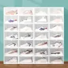 Thickened Shoe Storage Drawers Box Stronger Bearing Pull-out Type Space-saving Plastic Shoe Rack Boxes