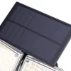 LED COB PIR Sensor de movimiento Luz solar Impermeable Tres modos Lámpara de pared de seguridad de jardín para exteriores - 56LED