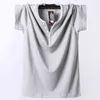 Summer Trendy America Style Men Short Sleeve 8Xl Large Size Cotton t-Shirt High Quality Patchwork Sport Pullover Polo Shirt Male H1218