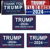 Trump 2024 Flagga U.S. Allmän val Banner 2 Koppar Grommets Take Amerika Back Flaggor Polyester Outdoor Inomhus Dekoration 90 * 150cm / 59 * 35inch JY0505