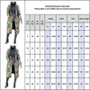 Outono 2021 Women's Trench Coat Camo Long Feminino Exército Impressão Outwear Roupa Mulher Manga Abrigo Mujer Casacos