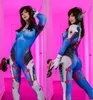 Yetişkinler Çocuklar D-VA Cosplay Kostümleri Süper Kahraman Zentai Suit DVA Cadılar Bayramı Bodysuit Parti Tulumları