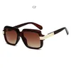 Zonnebril Trendy Oversized Mannen Vrouwen Luxe Designer Retro Zonnebril Vrouwelijke Over Maat Big Frame Sunglass UV400