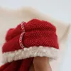 Born POGGE PROPS Baby Romper Jumpsuit Vest Christmas Hat Po Shoot Studio Tillbehör 211018
