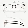 Metal Eyeglasses Frame Women Cat Eye Glasse Clear Vintage Transparent Prescription Myopia Woman Glasses Optical Frames#TWM7554C3 210323