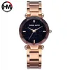 brand Japan Women Fashion Elegant Magnet Buckle Vibrato Wrist Watches Gold Waterproof Ladies Watch Fast 210527