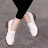 Sukienka buty damskie pompy obuwnicze damskie lato moda kostka oksford skóra casual krótkie buty Slip-on