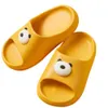 Cute Little Bear Kids Slippers Summer Children Baby Waterproof Breathable Non-slip Boys Girls Home Shoes qq319 210712