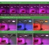 Full Spectrum LED Grow Light DC5V USB Desktop Clip Phyto lamps With Electrodeless Dimming Timer Control Plants Lights for Seedlings Flowers Tent Box