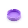 Silicone Ashtray Mini Portable Shatterproof Eco-Friendly roundAshtray Home Coffee Shop Bar Hotel Men Ashtrays Craft Gift WLL701