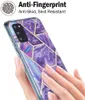 Bling Marbling Phone Cases voor Samsung Galaxy S20 FE S21 Plus S30 Ultra A71 A51 A21S M51 M31 A42 Nieuwe Luxe Marmeren Patroon Fall Prevention Cover Case