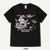 21SS Nowy astronauta męski stylistka T Shirt Męskie Letnie koszule 3D Hip Hop Street Damskie luksusowe designerskie designerskie najlepsze odzież wierzcha odzież panie zwykłe T-shirt