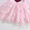 VIKITA Filles Robe Rayée Enfants Princesse Robe pour Fille Enfants Coeur Conception Robes Fille École Casual Wear Enfants Vêtements Q0716