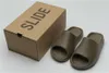 Buty Originals Slajd Bone FW6345 Czarna Ziemia Brązowa Brązowa Desert Sand Center Fippers Footwear Authentic US4-11