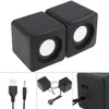 4W USB 2.0 Mini Portable Speakers Computer Soundbox with 3.5mm Stereo Jack and USB Powered for PC Laptop Smartphone