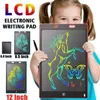 Grande lumière lumineuse planche à dessin enfants tablette dessiner dans la magie noire avec stylo Fluorescent jouet éducatif pour enfants 4.4''8.5''12''