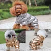 Kleidung für kleine mittelgroße Hunde Winter Haustiermantel Wasserdichte Hundejacken Overall Warme Fleece Chihuahua Yorkshire Kleidung Overalls 211106