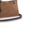 Tygväska Tote Handväskor Axelväskor Handväska Kvinnor Bag Ryggsäck Kvinnor Tote Bag Purses Brown Bags Leather Clutch Fashion Wallet Bags25-813