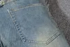 Męskie długich dżinsów długich długich zgradszami Designer Wysokiej Jakości Myte Blue Demin Spodnie Streetwear Spodnie Dżinsy