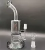 2021 Classics Hookah Bong Glass Dab Rig Water Bongs Smoke Pipes 8-10 Inch Height 14.4mm Female Joint with Quartz Banger