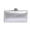 Women's luxury Clutch Bag Purses and Handbags Solid Color Small Evening Bags Chains Shoulder Wedding Bag with Rhinestones