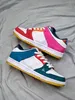 Parra x Dunks Low Multi-Color Designer Hommes Femmes Chaussures PRO QS Skateboard Chaussure Blanc Noir Noble Rouge Casual Runner Outdoor Baskets Baskets Sports