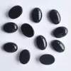 Doğal Taş 10 * 14mm Oval Gevşek Boncuk Opal Gül Kuvars Kaplanın Göz Turkuaz Cabochons Düz Geri Kolye Yüzük Küpe Takı Aksesuar için Geri