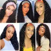 2022 Godkvalitet Headbang Wigs Human Hair Brazilian Indian Peruan Malaysian Body Straight Water Loose Deep Curly for Women All 3136210