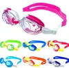 Água Esportes AntiFog Piscina Natação Óculos de Natação Crianças Meninos Meninos Meninas De Mergulho Piscina Silicone Eyewear Silicone Ajustável Colorido Mergulho Goggle