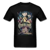 T-shirt Coraline de Geheime Deur Mannen T-shirts Coraline Geheime Deur Mens T-shirt Horror Fantasie Animatie Film Tops Tees Custom 210324