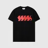 22SS Summer Designer T Shirt dla kobiet mężczyzn Tee Koszulki Made In Italy Moda Krótki rękaw T-shirt z nadrukiem w litery Odzież Męskie markowe ubrania 4 kolory