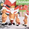 Decorazioni natalizie 2/4pcs divertenti nudo Babbo Natale sospeso a ciondolo Malefemale Tree 2022 Anno Regali in resina Decorazione per feste a casa