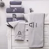 Towel Towels Microfiber Bath And Face With 12 Constellations Embroidery Super Absorbent Bathroom