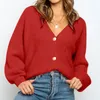 Kobiety Elegancki Z Długim Rękawem Mohair Sweter Cardigan Casual Single-Breasted Krótki Miękki Jesień Zimowy Dzianina Płaszcz Jumper Pull Femme 210510