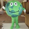 Halloween Green World Earth maskotki kostium wysokiej jakości dostosowywanie Cartoon Pluszowe Anime Christmas Carnival Dorośli Urodziny Party Fantazyjny Strój
