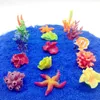 Dekoracje mini żywica koralowa kolorowa miniaturowa symulowana sztuczna rozgwiazda akwarium Ozdoby akwarium urocze akcesoria do dekoracji domowej