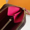 M60742 M61298 CLEMENCE женские кожаные кошельки на молнии портмоне дизайнерский кошелек модный холст держатель для карт карман длинные женские клатчи сумка