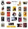 50 pcs/lot Car Stickers Pulp Fiction For Laptop Skateboard Pad Bicycle Motorcycle PS4 Phone Luggage Decal Pvc guitar Stickers