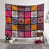 150 * 200cm Polyester Bohemian Tapestries Indian Wall Hängande Dekorduk Mandala Beach Handdukar Hippie Kasta Yoga Mat Handduk